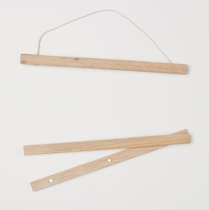 H&M Wooden Poster Hanger/Frame